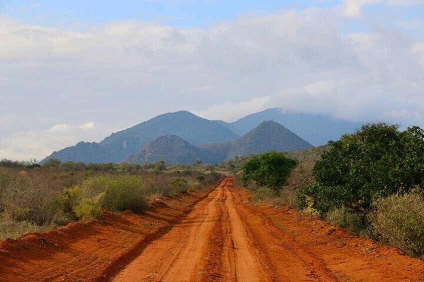 Overnight Tsavo East National Park Safari from Mombasa OR Diani Beach