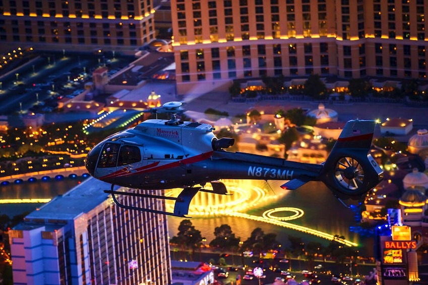 Evening Helicopter Flight with Optional Transportation