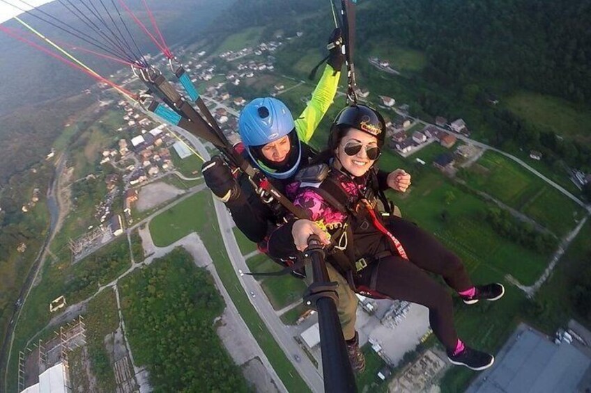 Tandem Paragliding Experience in Sarajevo, Bosnia and Herzegovina