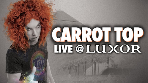 Laugh Til' It Hurts: Carrot Top Live Show at Luxor Hotel and Casino