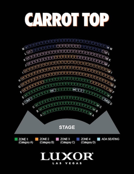 Laugh Til' It Hurts: Carrot Top Live Show at Luxor Hotel and Casino