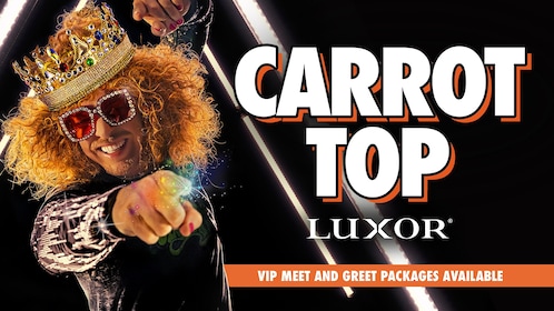 Laugh Til' It Hurts: Carrot Top Live Show al Luxor Hotel and Casino