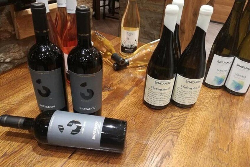 Tasting of 3 Wines