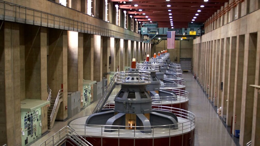 Detailed view of Hoover Dam