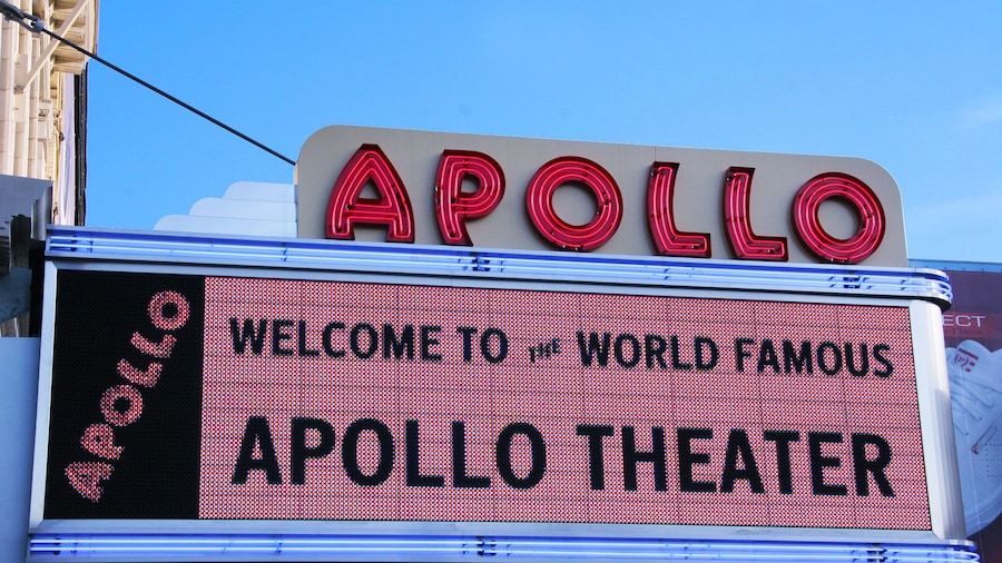 Apollo Theater marguee in New York