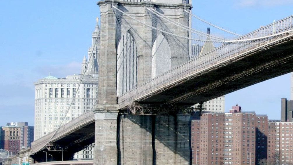 The Brooklyn Bridge in New York