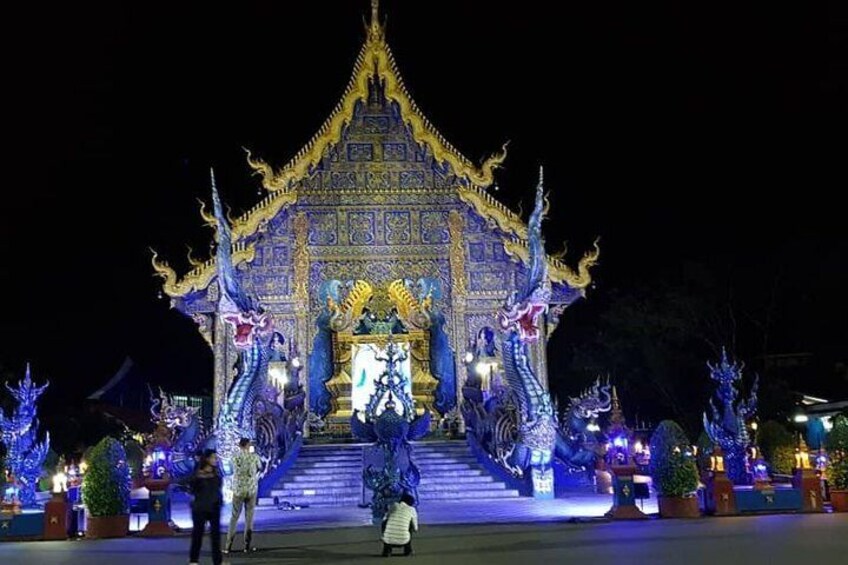 Wat Rong Seur Ten (Blue Temple)