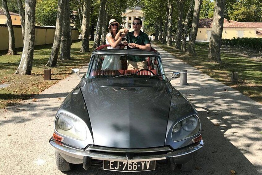 Château Margaux: iconic French Château, iconic French car !