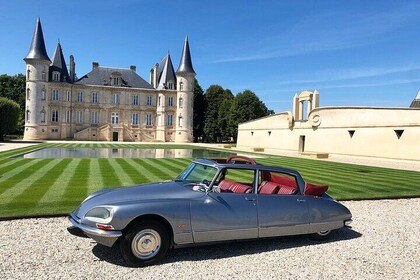 Gita vinicola di lusso Médoc da Bordeaux - Citroën DS Limousine Convertible