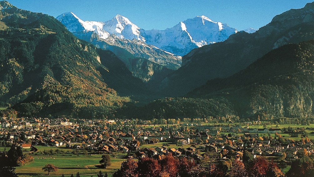 mountain view near zurich