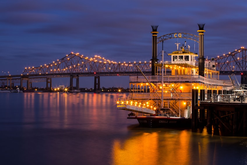 Paddlewheeler Creole Queen Evening Jazz Cruise