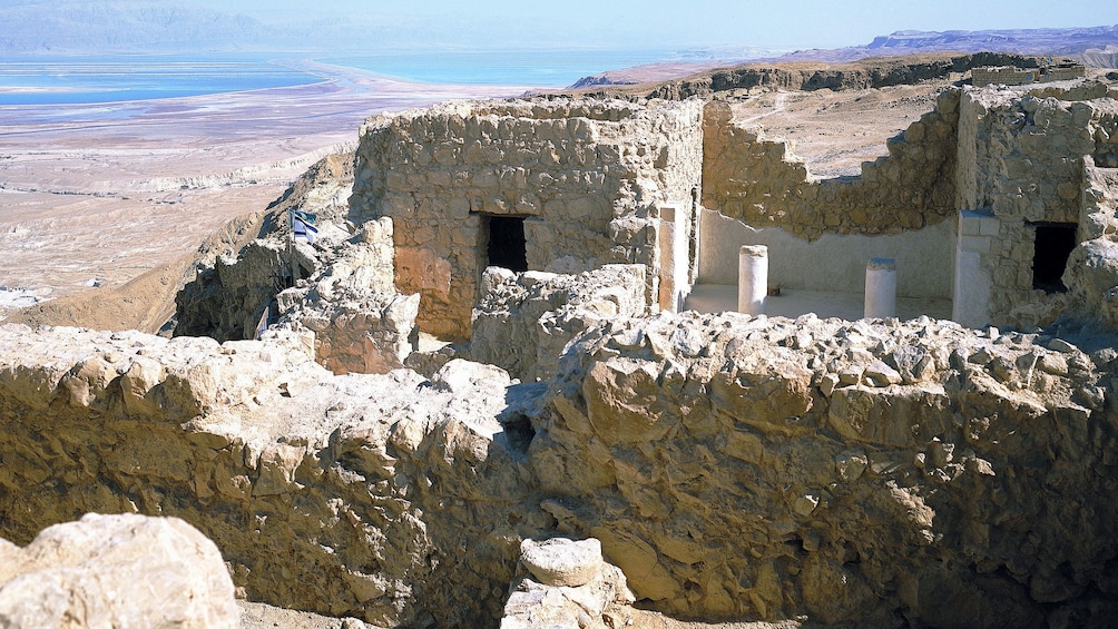 Ruins in Masada