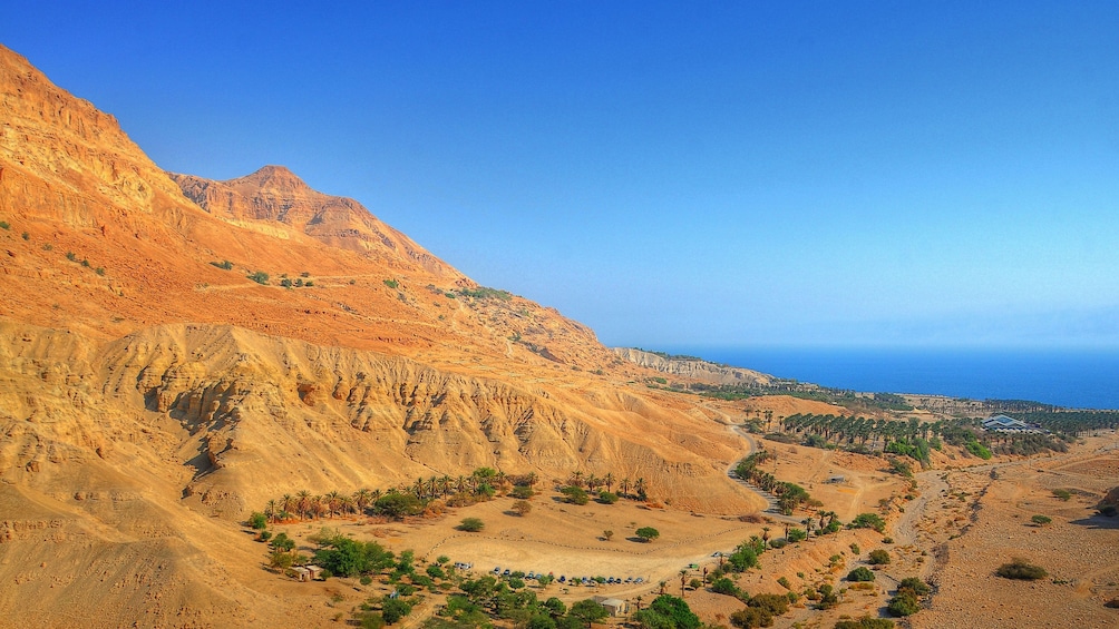 The ruins of Masada