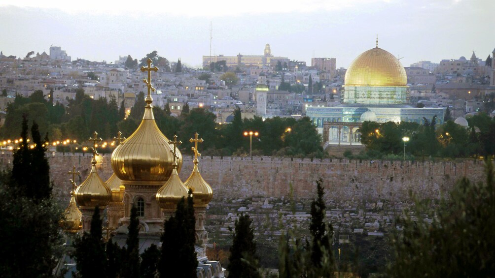 The dome of the rock in Jerusalem