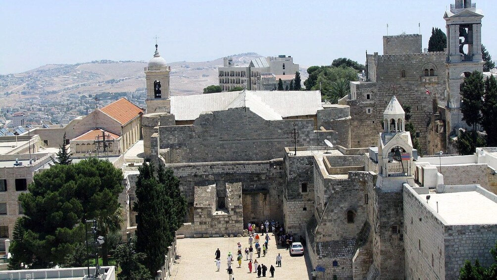 Show item 2 of 6. The remains of an ancient church in bethlehem