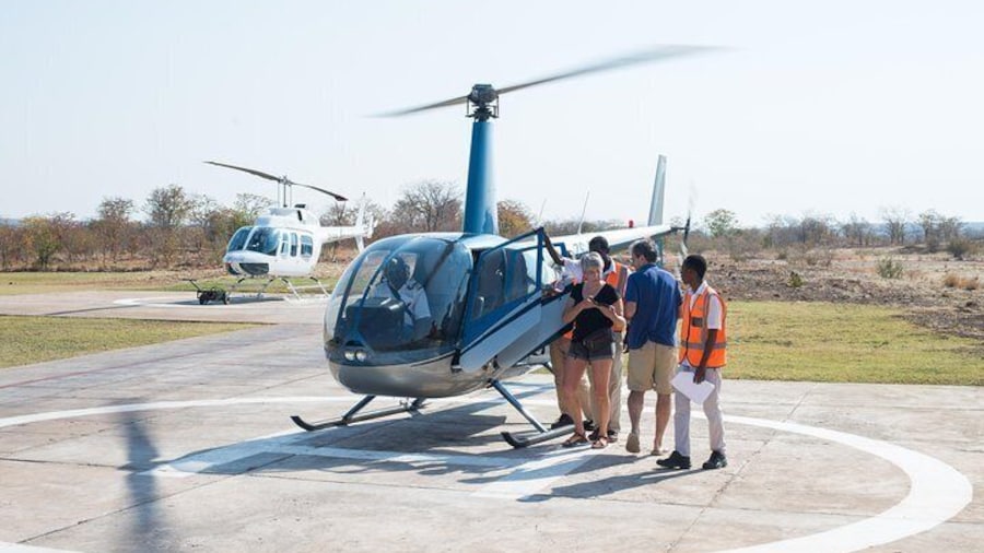 Helicopter Scenic Flight over Victoria Falls 12-13 minutes Flight