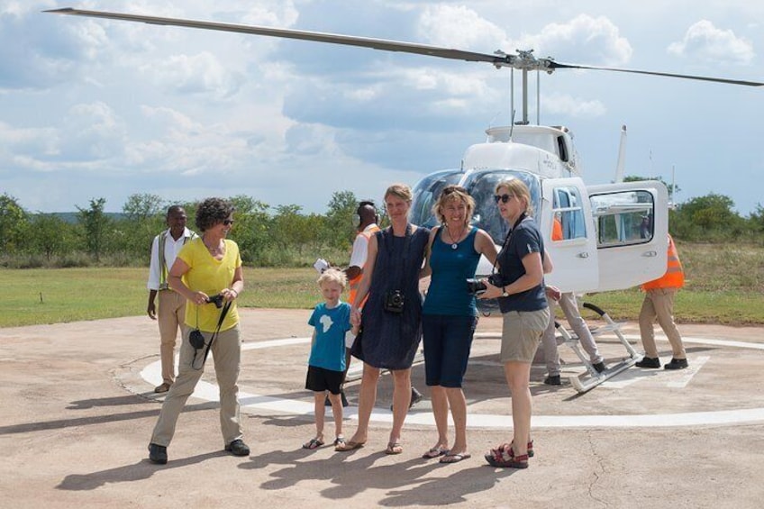 12-15 minute Scenic Helicopter Flights over the Victoria Falls