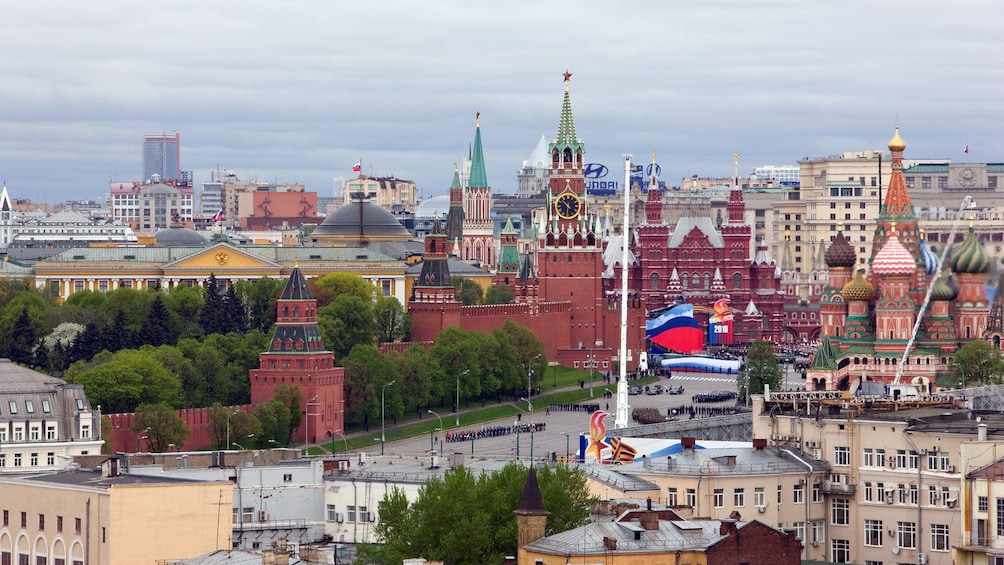 Show item 3 of 5. Red Square within the Kremlin of Moscow
