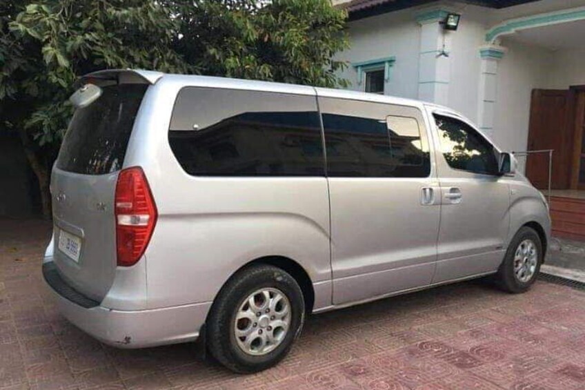 Private Taxi Phnom Penh to Siem Reap or Siem Reap to Phnom Penh