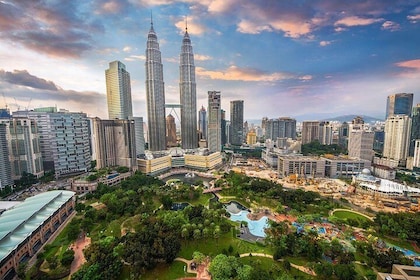Första dagen: Ankomstöverföring med Kuala Lumpur City Tour