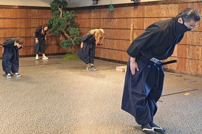 Samurai Sword Experience (Family Friendly) at SAMURAI MUSEUM