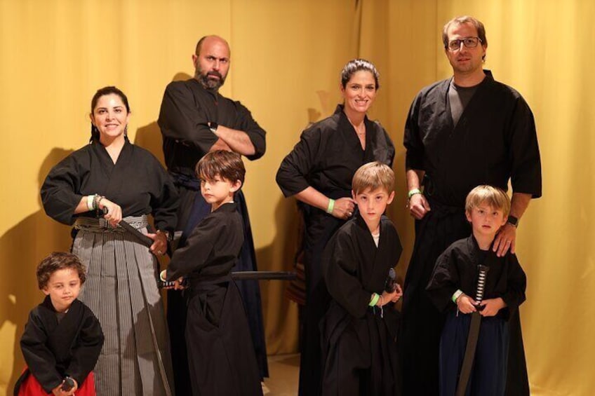 Samurai Sword Experience in Kyoto (Family & Kid Friendly）