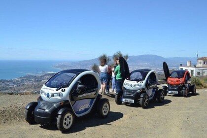 Tour Ecogastronomico Montes de Malaga en coche electrico