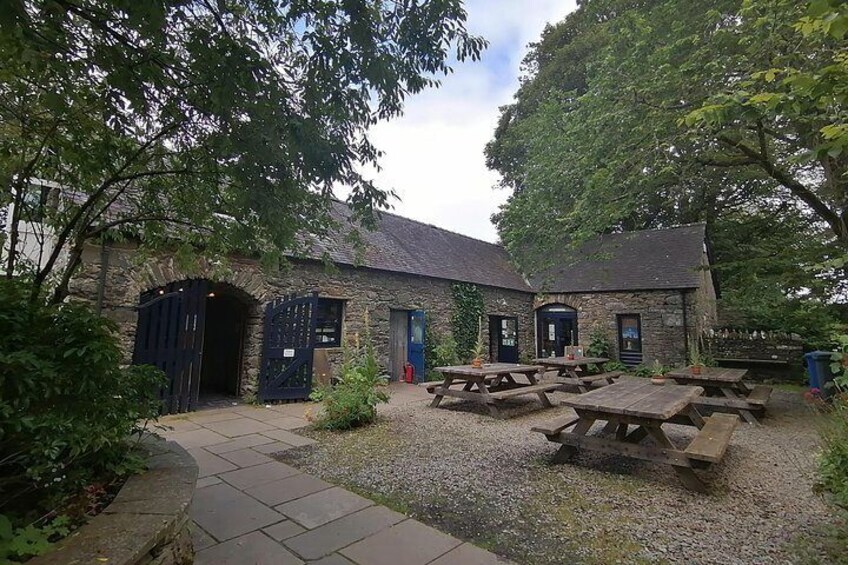 The Kilmartin Museum and restaurant.