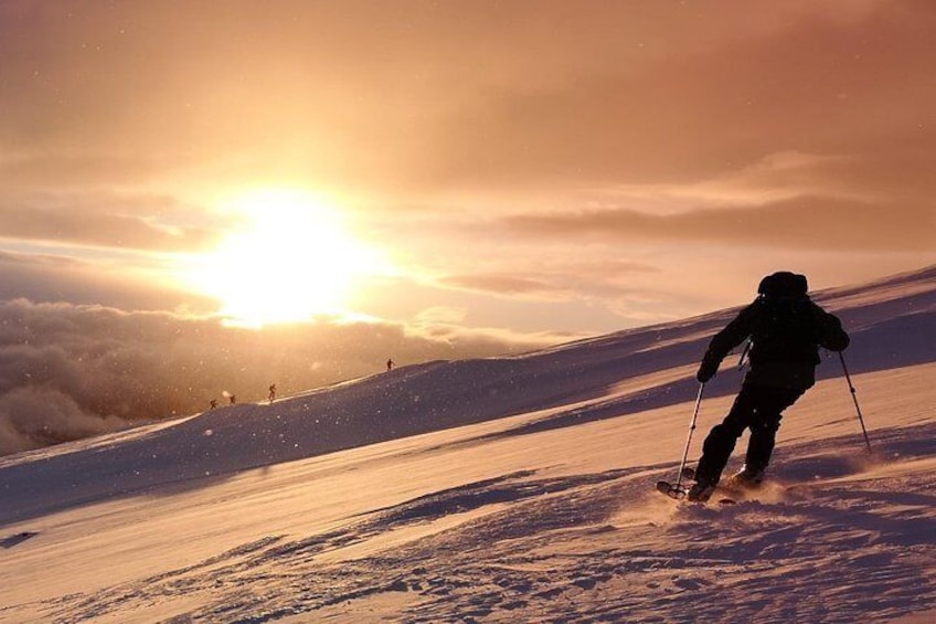 Skiing in Mo I Rana