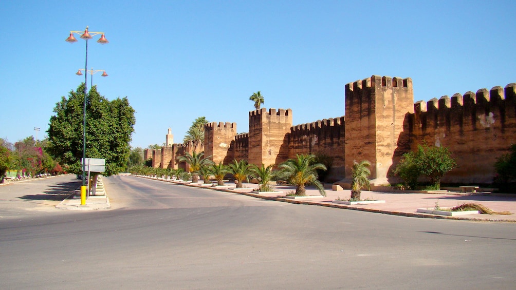 Exterior defensive wall of Taroudant