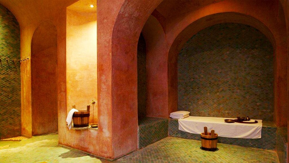 Sauna at a spa in Morocco