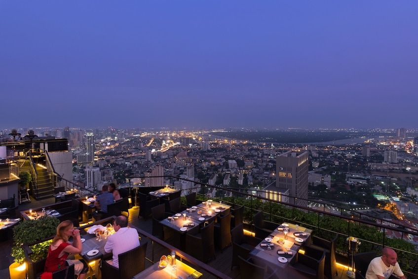 Vertigo and Moon Bar Rooftop Fine Dining Experience