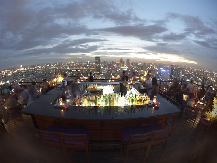 Vertigo and Moon Bar Rooftop Fine Dining Experience