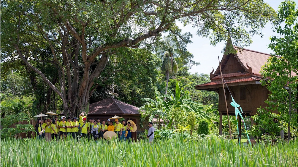  Floating Market with Long-Tail Boat & Thai Village Tour