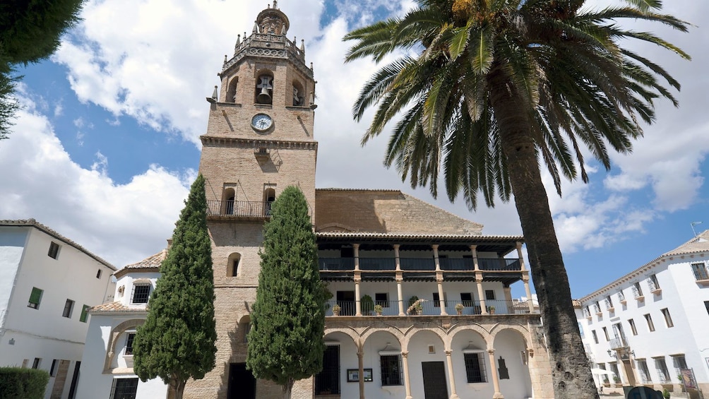 visit the Iglesia de Santa Maria la Mayor in Ronda