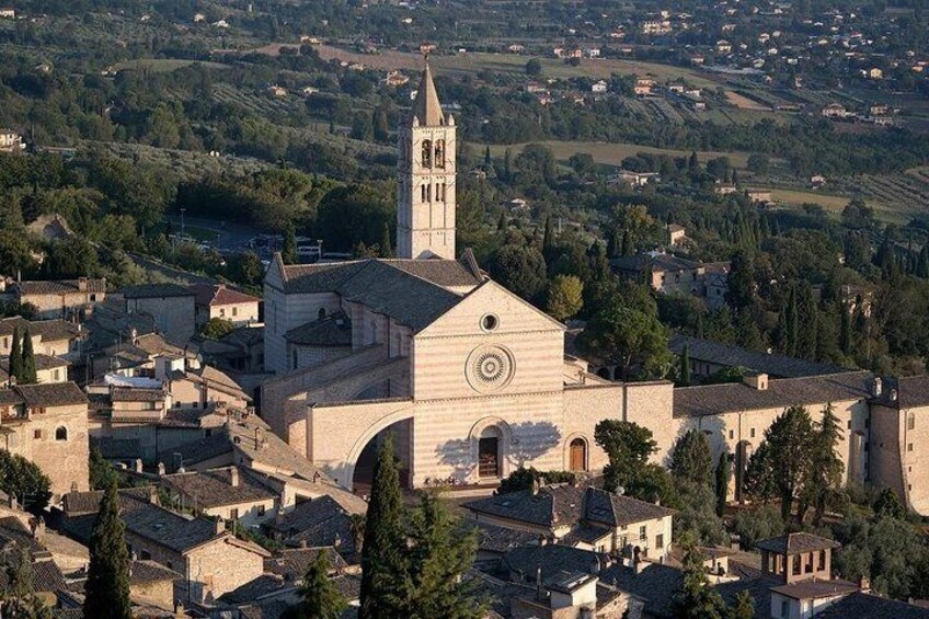 St. Francis Basilica of Assisi and City Walking Tour