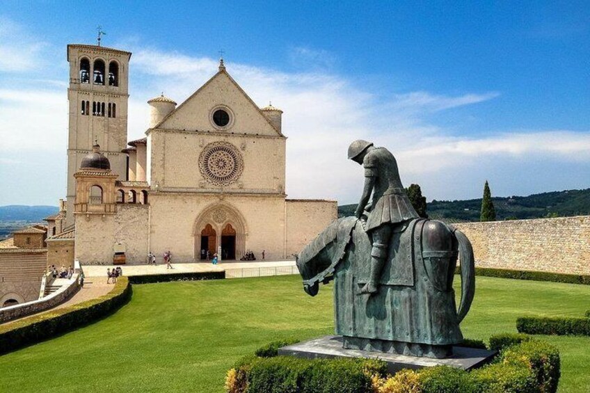 St. Francis Basilica of Assisi and City Walking Tour