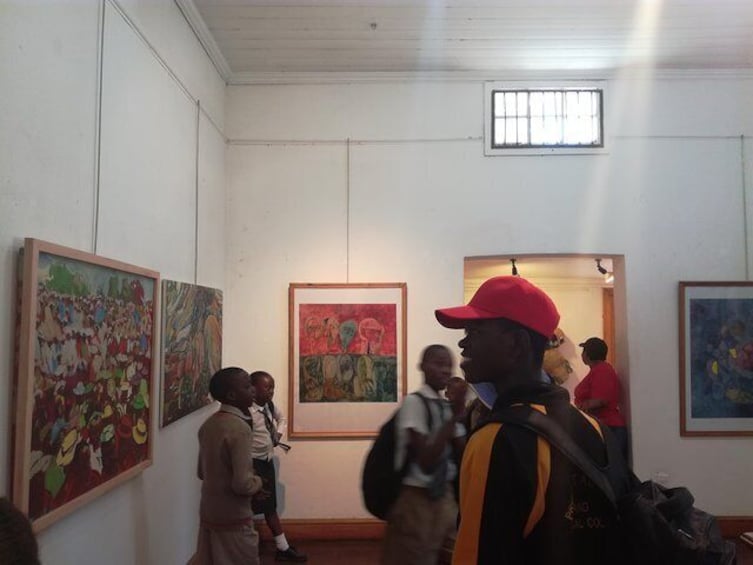 Tour of Gallery Delta one of the oldest exisiting in Harare, Zimbabwe.