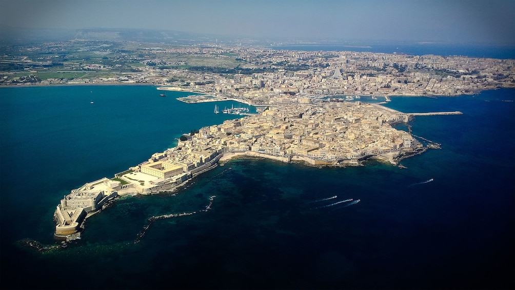 visiting the island of Ortigia in Sicily