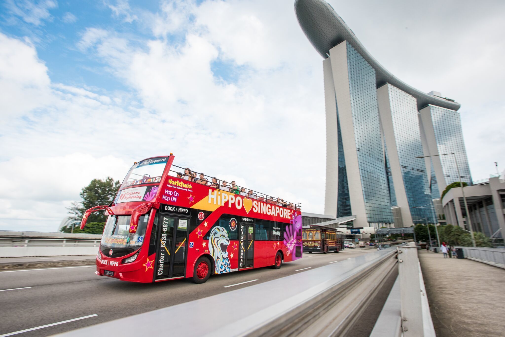 singapore airport free tour bus