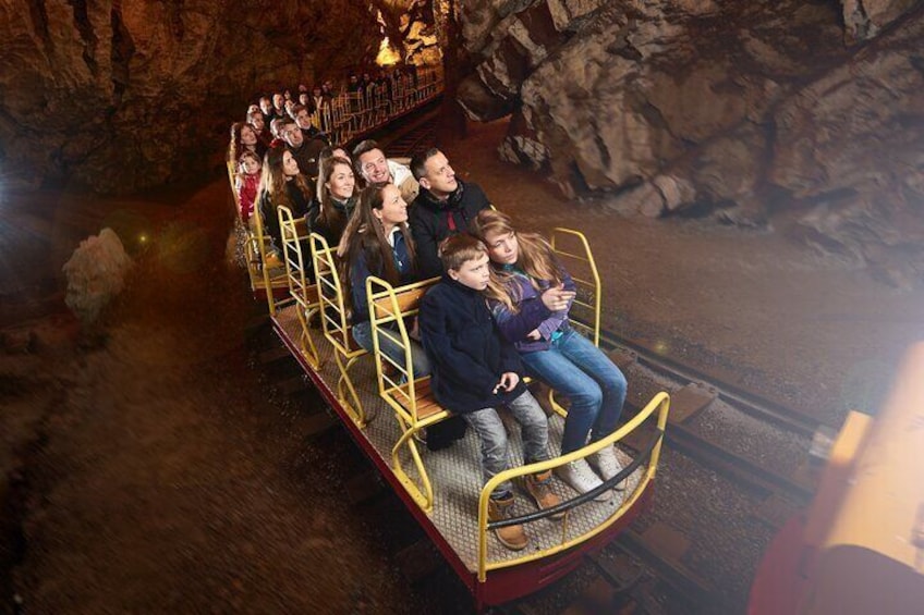 Train Ride in Postojna Cave