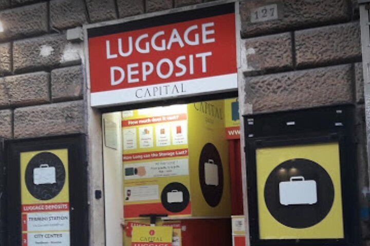 luggage storage in roma termini