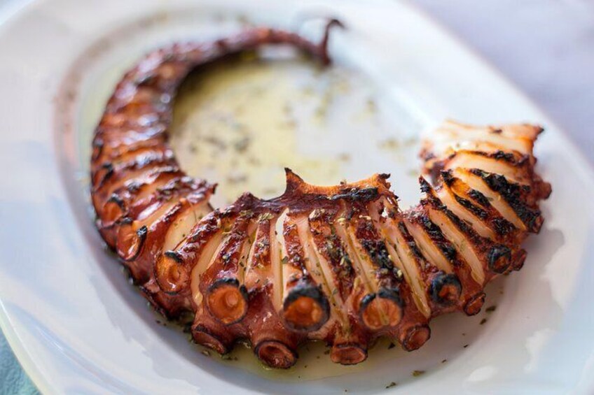Fresh Grilled Octopus
