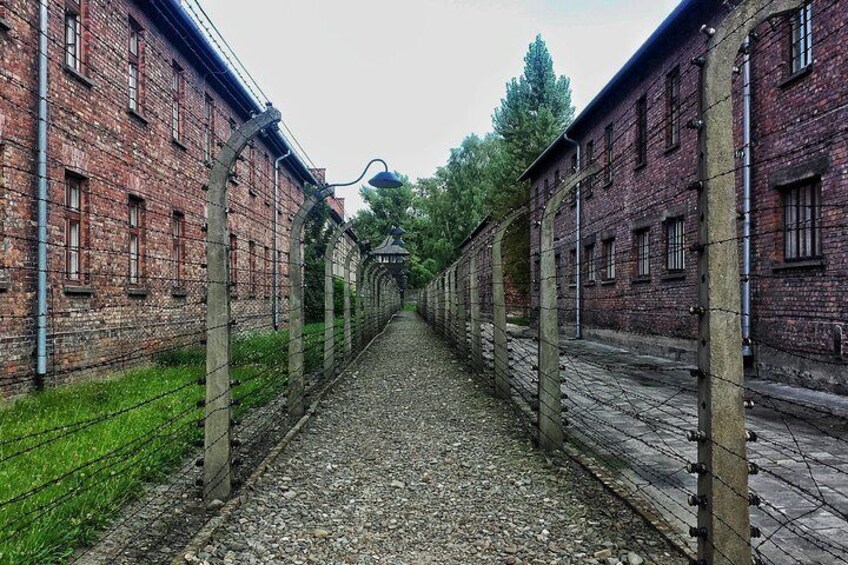 Auschwitz baracs