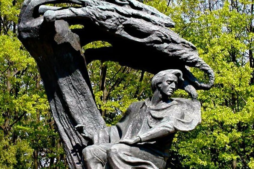 Frederic Chopin monument.
