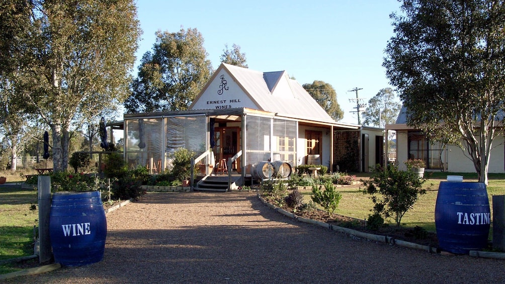 Show item 2 of 8. Earnest Hill wine tasting building in Australia