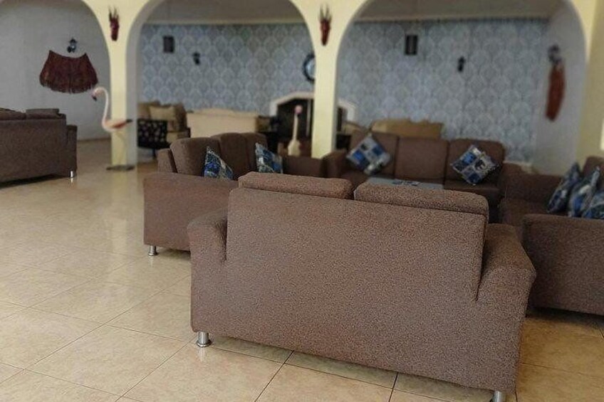 Guest Lounge at High View Hotel
