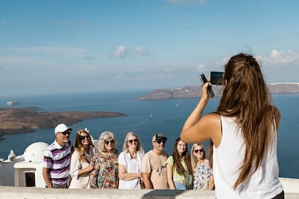 Santorini Private Tour: Custom Itinerary med Hotel & Port Pickup