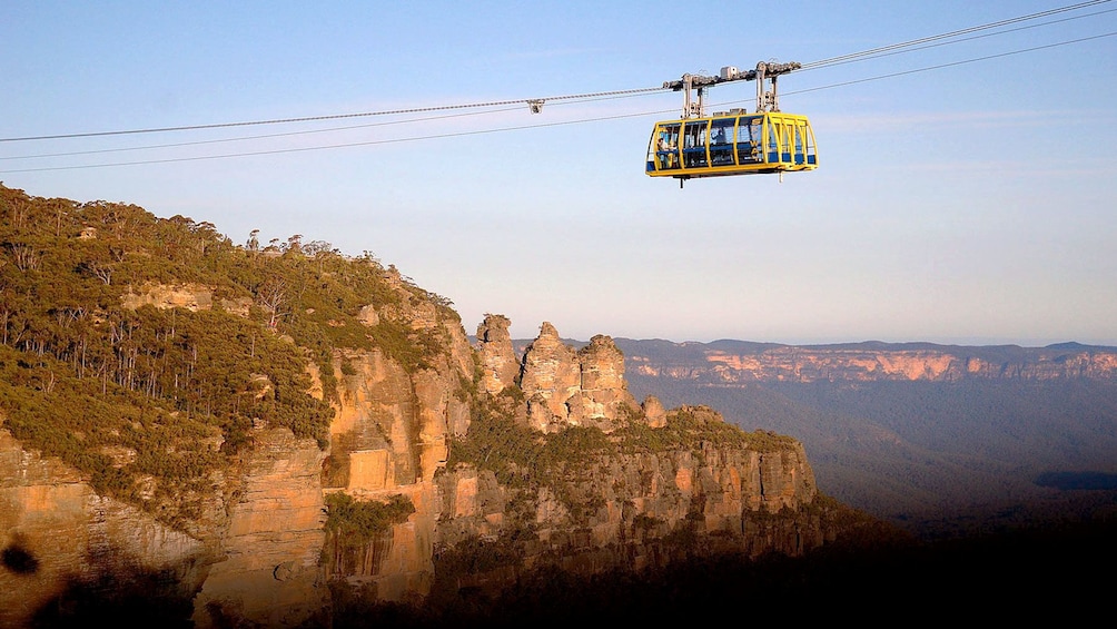 Show item 1 of 8. Gondola over the scenic Blue Mountains in Australia