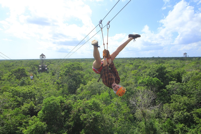 Snorkel Xtreme: Snorkeling, Zip-lining, rappelling and lunch
